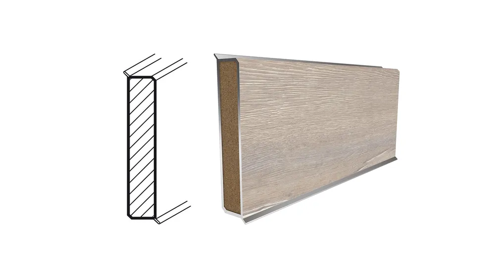 Project Floors Dekor Sockelleiste SO 3860 Preisreduziert