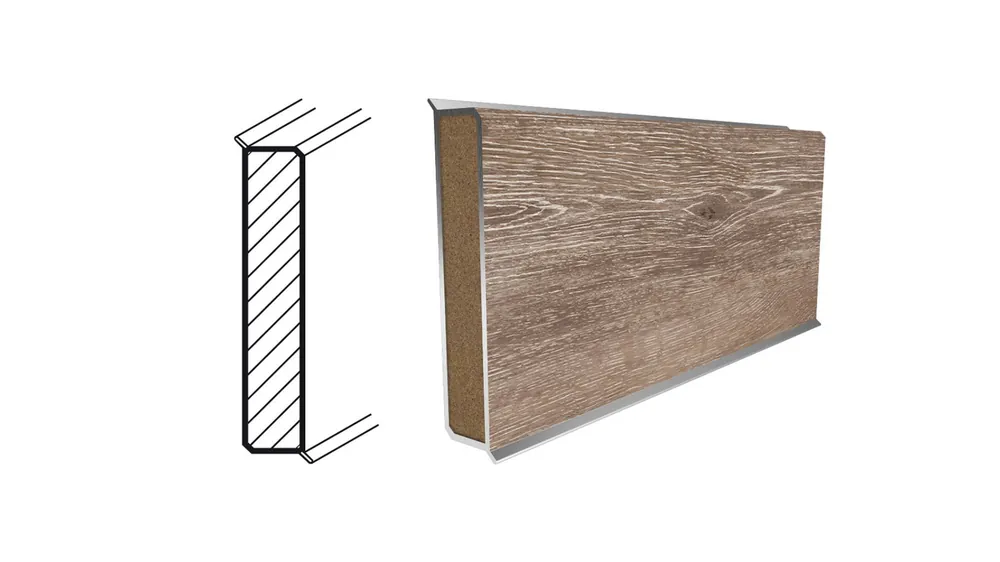 Abverkauf Project Floors Dekor Sockelleiste SO 4021