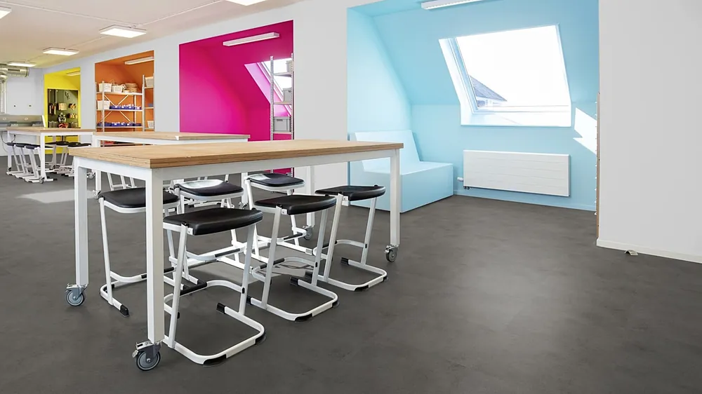 Schnäppchen Forbo Allura 55 Material Dryback | Rock Cement 63638DR5