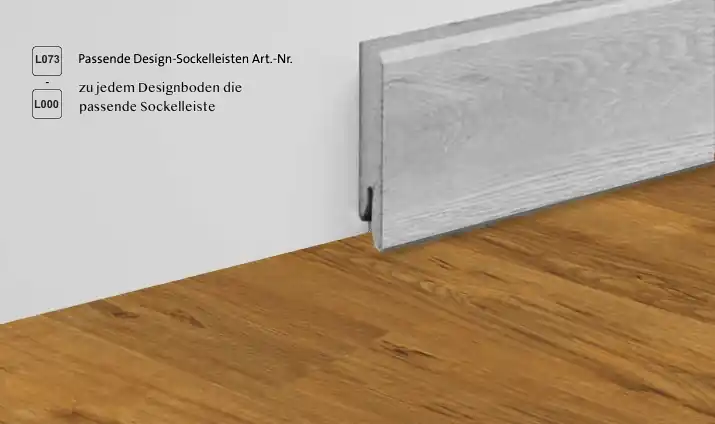 Bestpreis Sockelleiste L073 - Log Cabin Oak