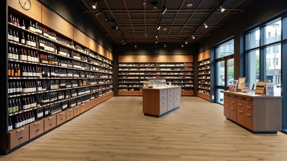 Rabatt Designer's LVT Three | Alpen Eiche - Click+