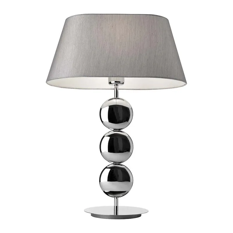 Sale Tischleuchte - SOFIA - silber/beige