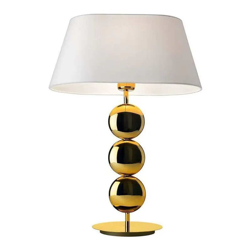Neue Kollektion Tischleuchte - SOFIA- gold/weiß