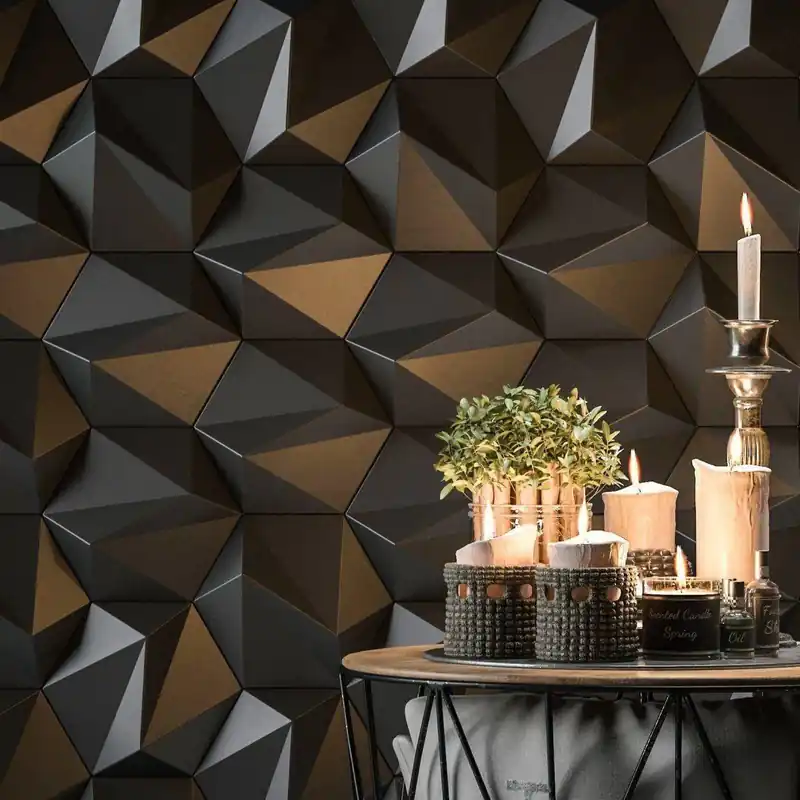 3d Wand mit Reliefstruktur Modernem Zeta-Design & Leichter Konstruktion – Zeta | 3D Wall Schneller Versand