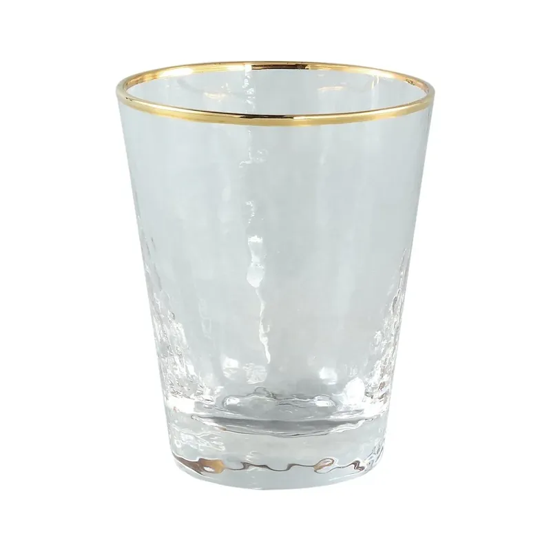 Wasserglas – Klarglas Design, Goldrand Veredelung, Elegante Formgebung – Mylene | PTMD Jetzt Bestellen
