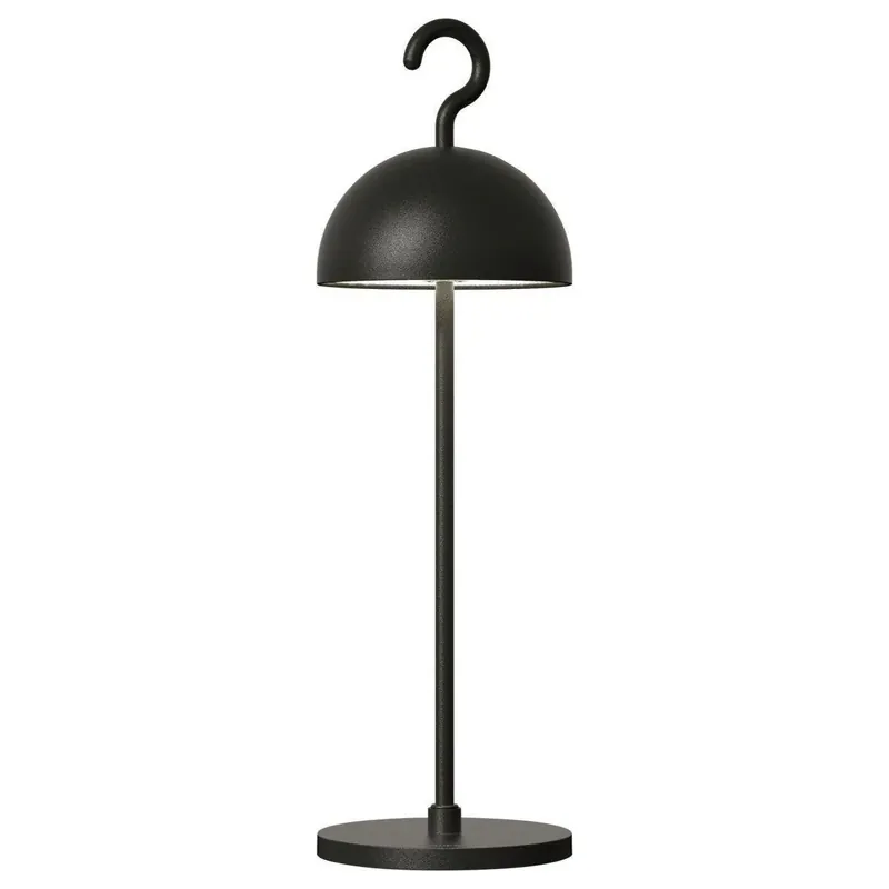 Tischleuchte mit Aluminiumgehäuse flexiblem Tragehaken & stufenloser Dimmfunktion – HOOK | Sompex Mega-Angebot