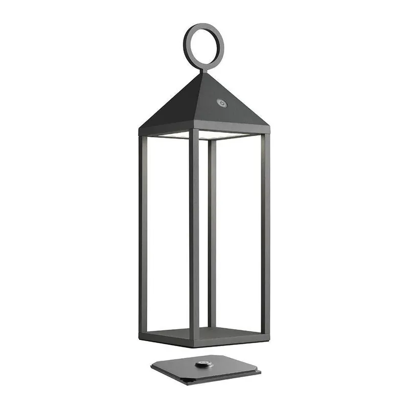 Tischleuchte Aluminiumgehäuse integrierte LED industrielles Käfigdesign – CARGO 2.0 | Sompex Highlight