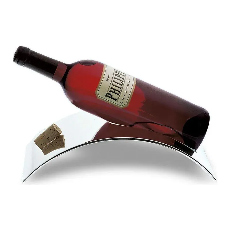 Weinhalter Polierter Edelstahl & Schräges Atmungsfreundliches Design – Stand | Philippi Preis Gesenkt