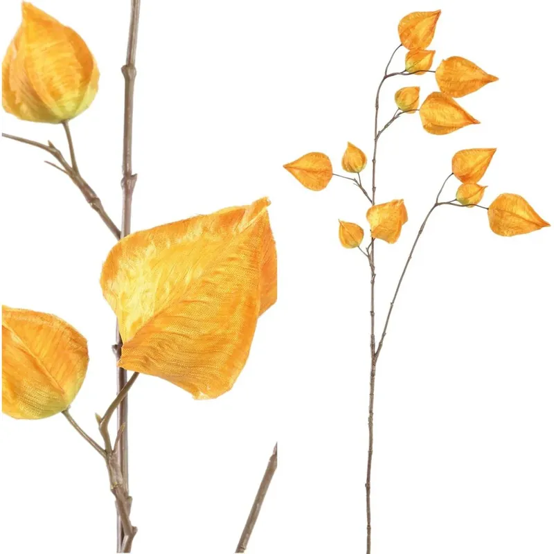 Sichere Zahlung Kunstpflanze Physalis-Spray mit detailreichem Zweigaufbau und dekorativer Ausführung | PTMD