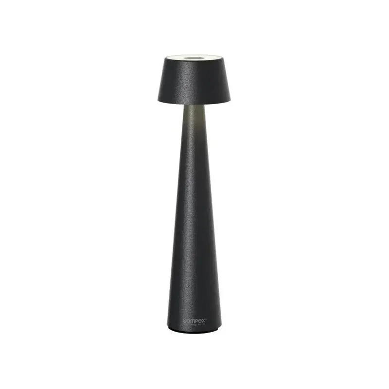 Kracherpreis Tischleuchte mit Aluminiumgehäuse dimmbarem Licht & Outdoor-IP65-Schutz – MONO | Sompex
