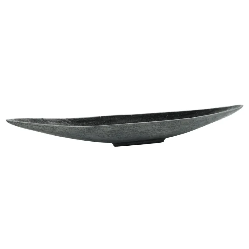 Nur Heute Schale – Schwarzes Design, Aluminium Material, Bootsform Design – Cella | PTMD