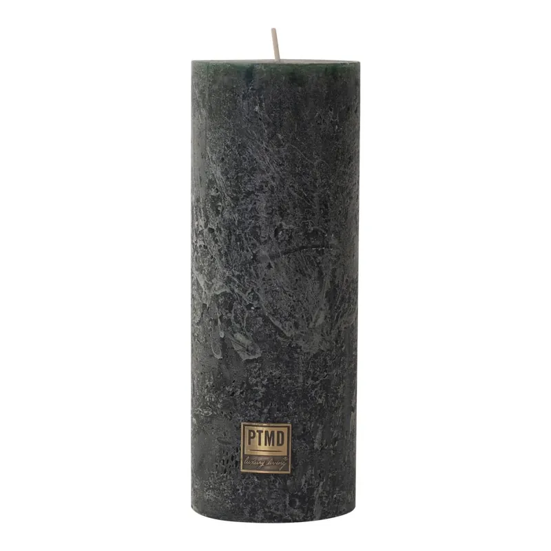 Begrenztes Angebot Stumpenkerze mit rustikaler Oberfläche & langer Brenndauer 18x7 – Rustic | PTMD