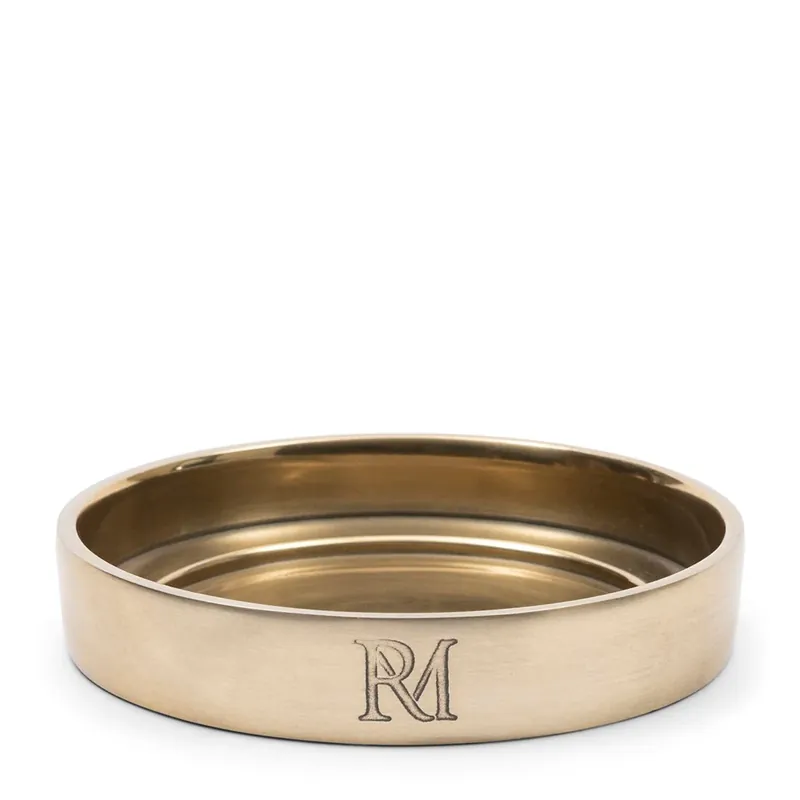 Schnäppchen Kerzenhalter – Goldfarben, Zeichenmuster, Aluminium, S - Maxime | Rivièra Maison