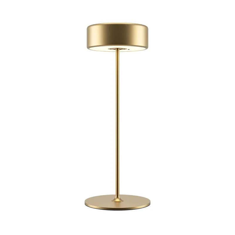 Tischleuchte Glasfuß Goldener Kopf & Touch-Dimmer – AI Collaboration | Maytoni Knallerangebot