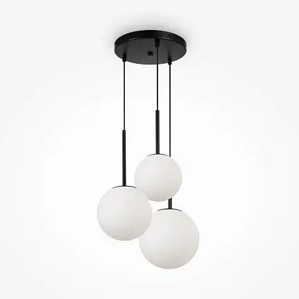 Pendelleuchte Modern Schwarzes Metall Minimalistisches Design LED 40 W – Basic Form | Maytoni Markenware