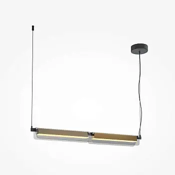 Super-Preis Pendelleuchte mit Gebürstetem Messing & Glaskugel – Flat | Maytoni