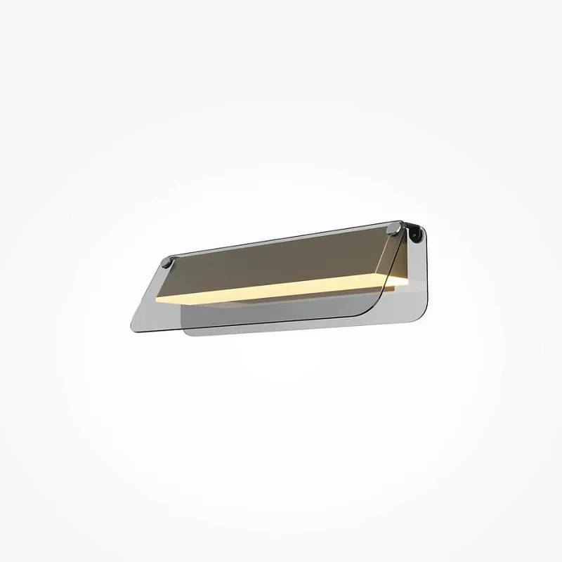 Preiswert Wandleuchte Gebürstetes Messing, Glaskugel, integrierte LED – Flat | Maytoni