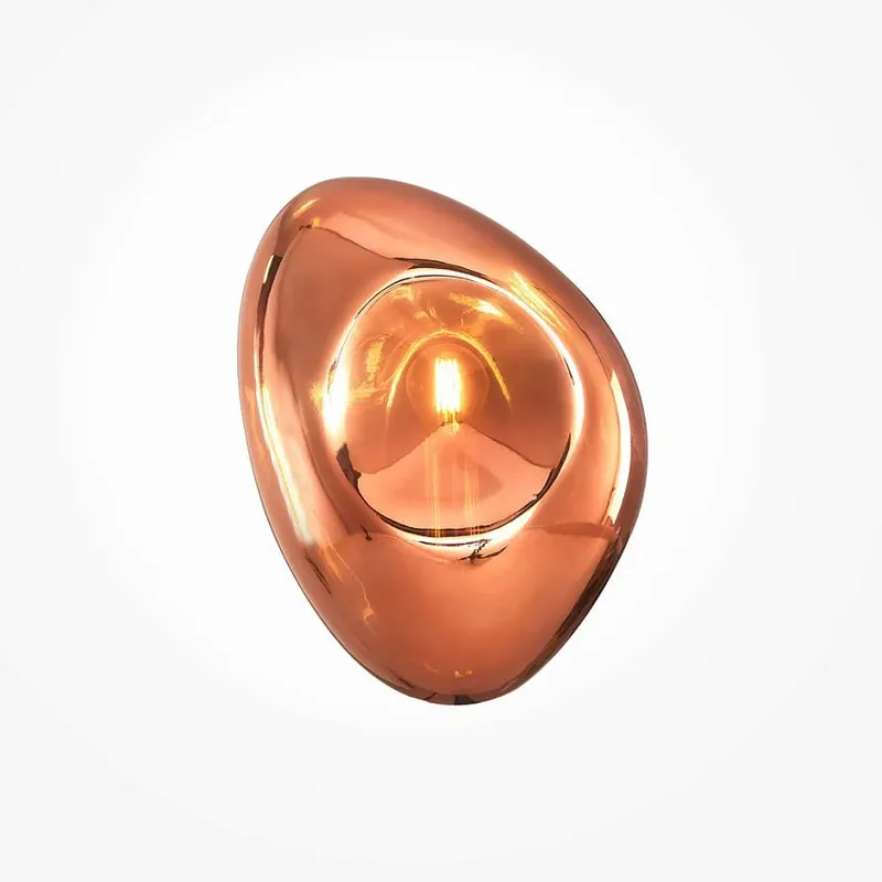 Direkt Vom Hersteller Wandleuchte Kupfer, Metallfuß, Glas, 1× E14 40 W – Mabell | Maytoni