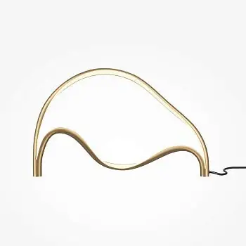 Nur Für Kurze Zeit Tischleuchte Messing-Finish Integrierte LED & Modernes Design – Plons | Maytoni