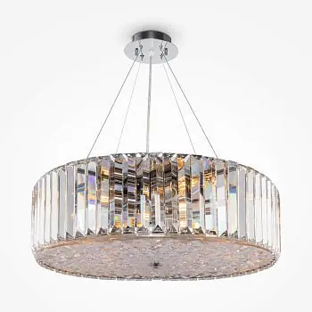 Deckenleuchte chromfarben Kristallschirme 8×E27 – MOD080CL-08CH | Maytoni Beliebt