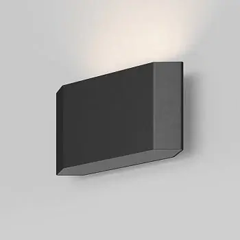 Fassadenbeleuchtung Graphit-Aluminium integrierte LED 5 W 3000 K IP54 – Blow | Maytoni Beliebt