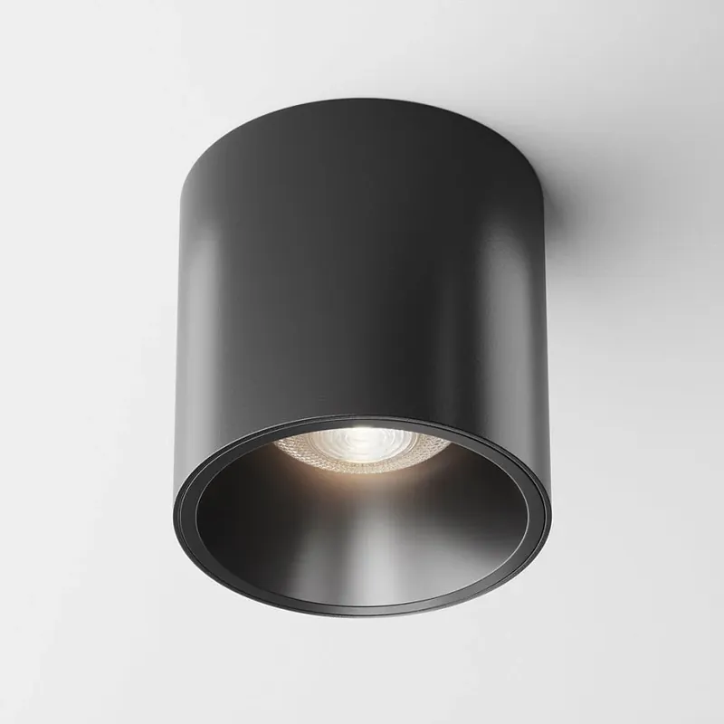 Neuheit Deckenleuchte Schwarze Aluminium-Oberfläche – Alfa | Maytoni