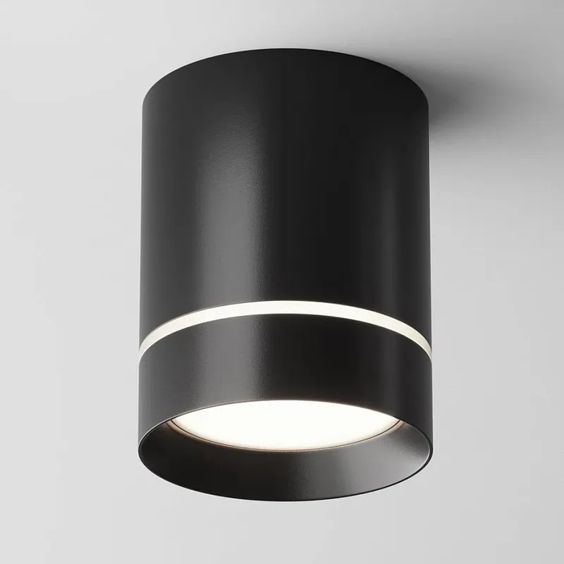 Deckenlampe – Schwarzer Alu, Neutrales Licht, Ø7,9 cm - Orlo | Maytoni Direkt Vom Hersteller