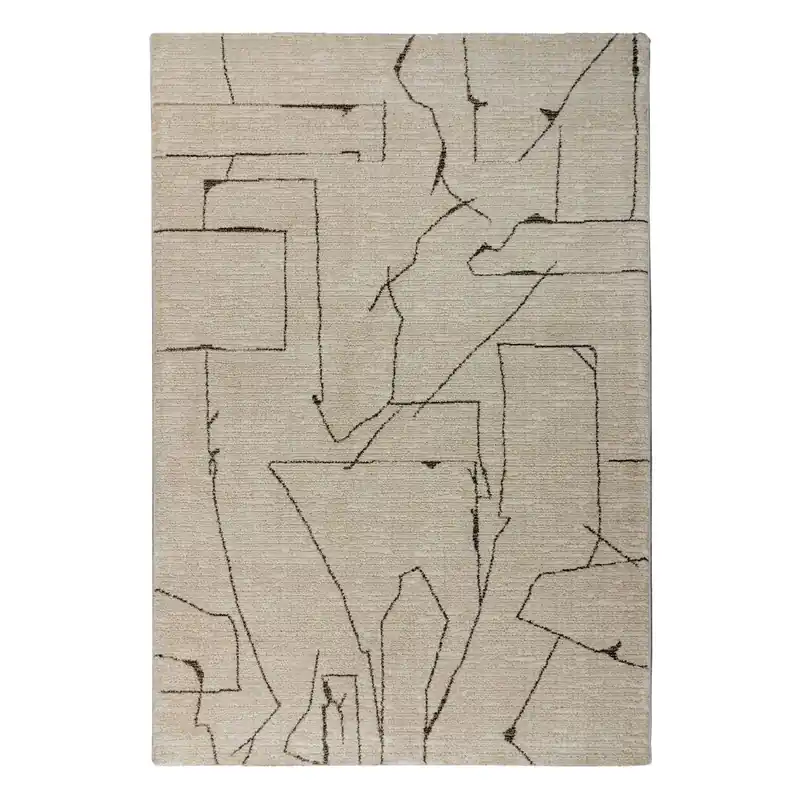 Teppich im modernen Design mit geometrischem Muster – Napoli 536 | Kayoom Highlight