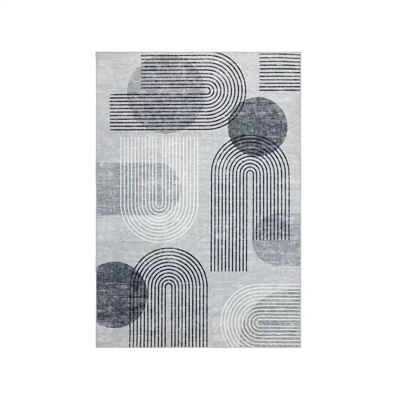 Teppich – Geometrisches Design, Moderner Look, Kurzflor Struktur, 200 x 290 cm - Visionary 126 | Kayoom Sonderaktion