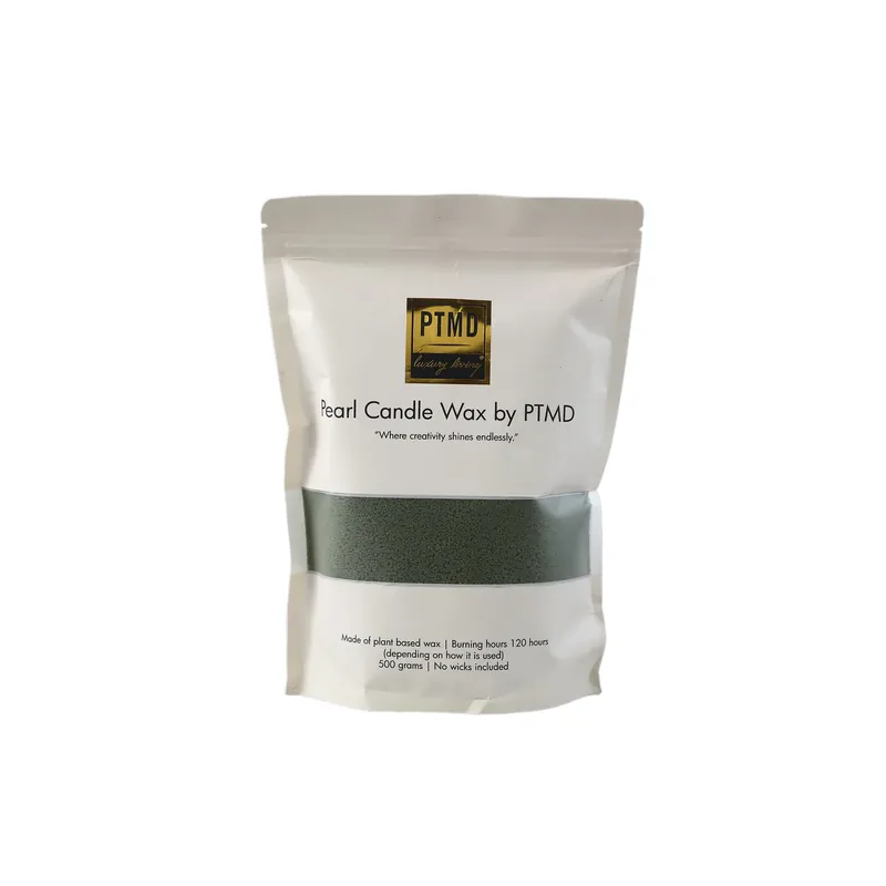 Must-Have Kerzenkügelchen aus hochwertigem Wachs in Grün, 500 g – Pearl | PTMD