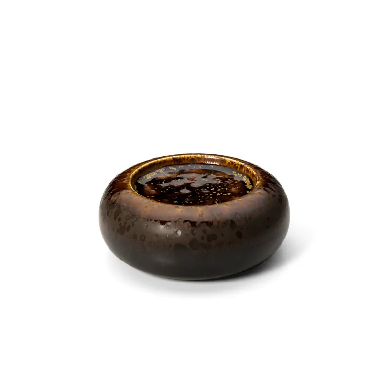 Garantierte Lieferung Schale – Keramik, Donut-Form, Handglasiert – Merapi | Bazar Bizar Antwerp