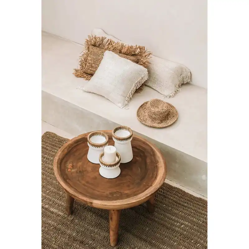 Couchtisch – Massives Munggur, Warmer Farbton, Handgefertigte Qualität | Bazar Bizar Antwerp Top-Seller