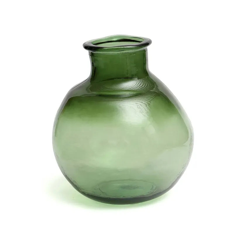 Schnäppchen Vase – Recyceltes Glas, Organische Blasenform, Modernes Design – Yugang | Bazar Bizar Antwerp