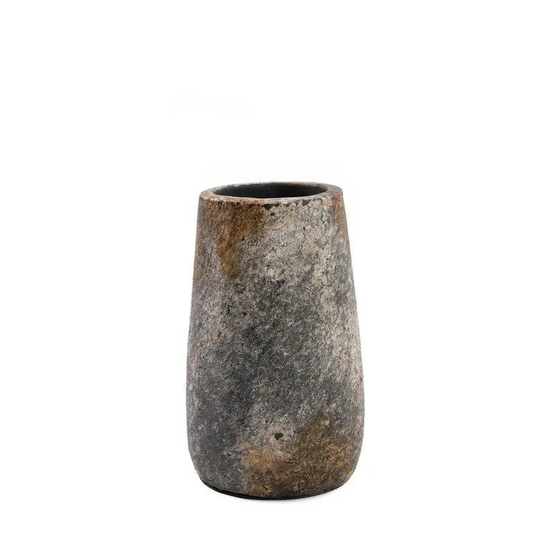 Vase – Terrakotta, Antik-Finish, Schlanke Form, S – Spooky | Bazar Bizar Antwerp Jetzt Bestellen