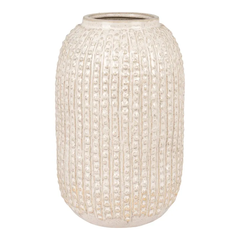 Vase – Keramik Material, Rundes Skandinavisch, Matte Oberfläche, Beige Farbton – Arthea | House Nordic Jetzt Bestellen