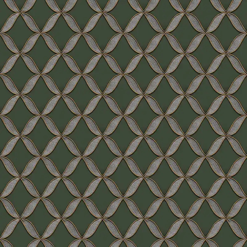 Vliestapete mit geometrischem Muster, matter Oberfläche und rapportgenauem Design | Dutch Wallcoverings Mega-Angebot