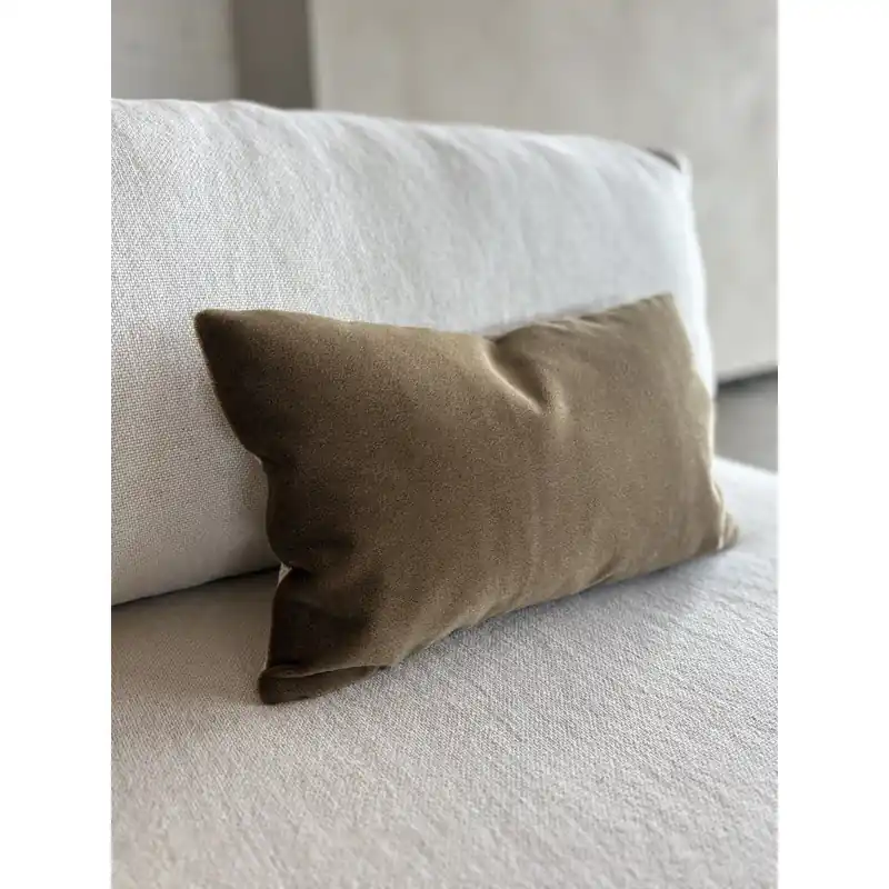 Kissenbezug – Satiniertes Mohairvelours, Cradle to Cradle Bronze-zertifiziert, Recyceltes Polyester – Sara | Studio Femme Home Preiswert