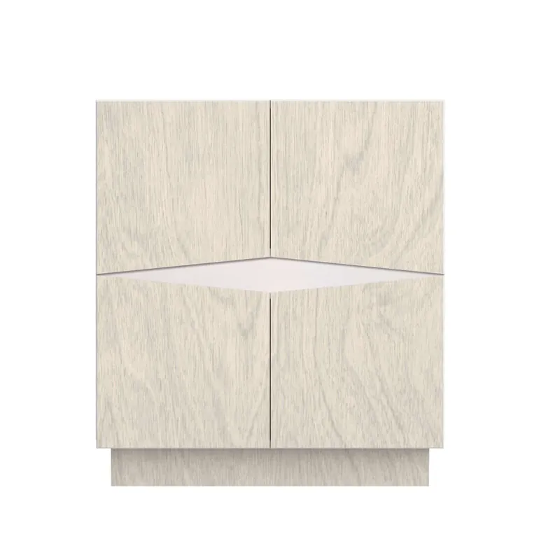 Preisreduziert Sideboard – Birken-Sperrholz, Soft-Close-Türen, Geometrisches Design, Vielseitiger Stauraum – Loxi | Radis