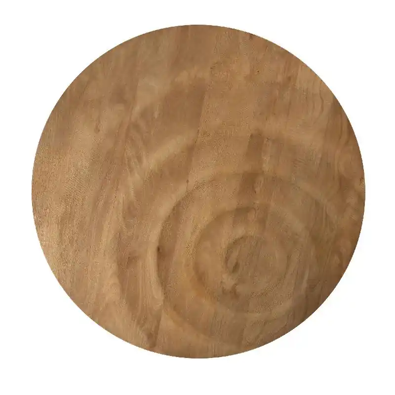 Heißes Angebot Wandpaneel – Natürliches Design, Runde Form, Mangoholz Material, Hellbraun, L – Mattin | PTMD