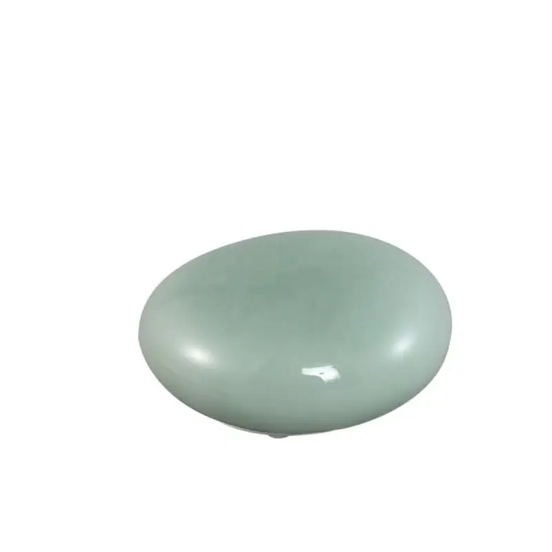 Must-Have LED-Leuchte – Steinform Design, Aufladbare Funktion, Mintgrüne Farbe, M – Shalon | PTMD