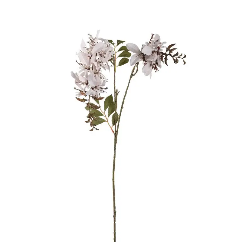 Gartenblume - Creme Kardinalblume Spray, Metall, Kunststoff, Leinwand | PTMD Billig