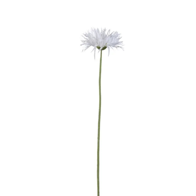 Neue Kollektion Gartenblume - Weiße Gerbera, Polyesterstoff, Eisenmetall, Kunststoff | PTMD
