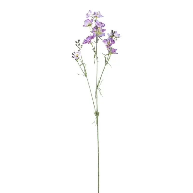 Gartenblume – Violetter Chinensis-Zweig aus Polyesterstoff | PTMD Neu