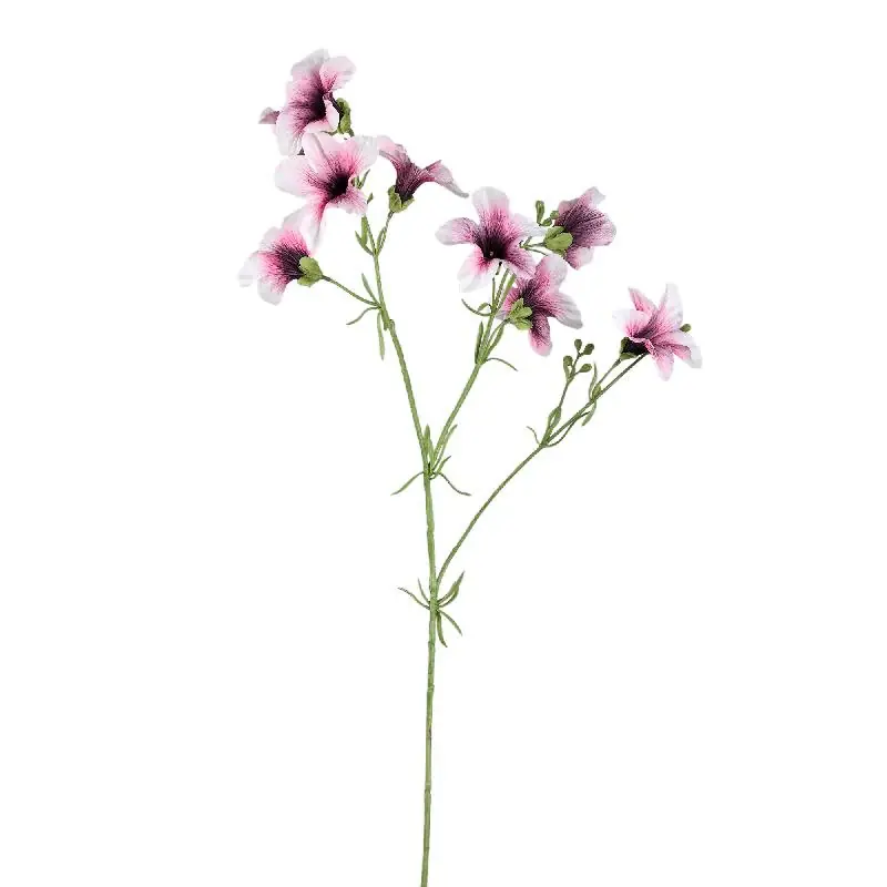 Gartenblume – Violetter Petunienzweig aus Polyestergewebe | PTMD Solange Der Vorrat Reicht