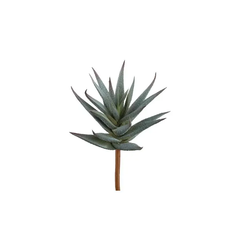 Kunstpflanze - Grüne Aloe Pick, Metall, Kunststoff | PTMD Super-Preis