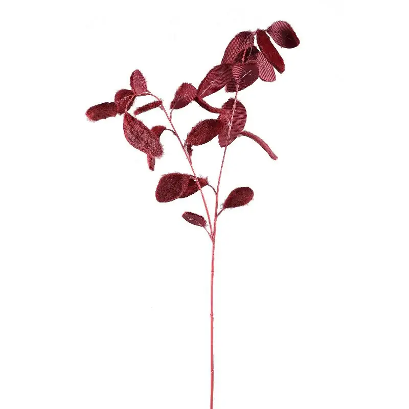 Sofort Bestellen Kunstpflanze - Roter Eukalyptus Spray, Polyester, Halbhandgefertigt | PTMD