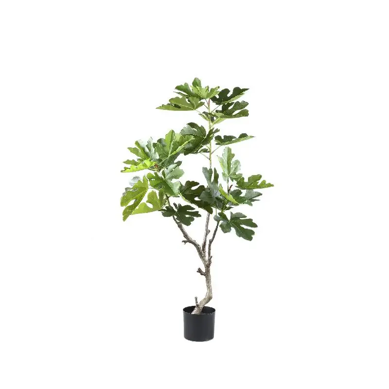 Baumgrün mit Feigenbaum, im Topf und aus Kunststoff, S | PTMD Schneller Versand