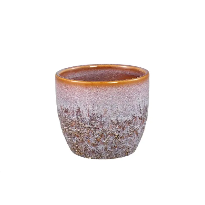 Versand Am Gleichen Tag Blumentopf - Keramik, Runde Form, Bauchige Form, Rosa, S - Harper | PTMD