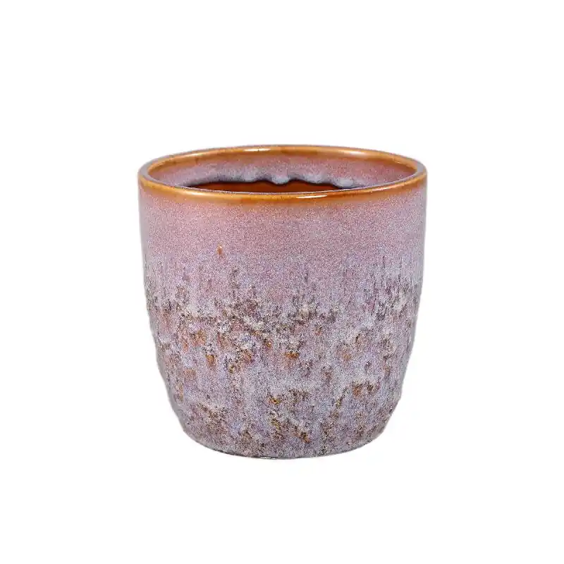 Blumentopf - Keramik, Runde Form, Bauchige Form, Rosa, M - Harper | PTMD Neue Kollektion