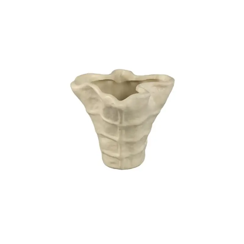 Zertifiziert Topf – Wellenform, Keramik Material, Matte Oberfläche, S – Reff | PTMD